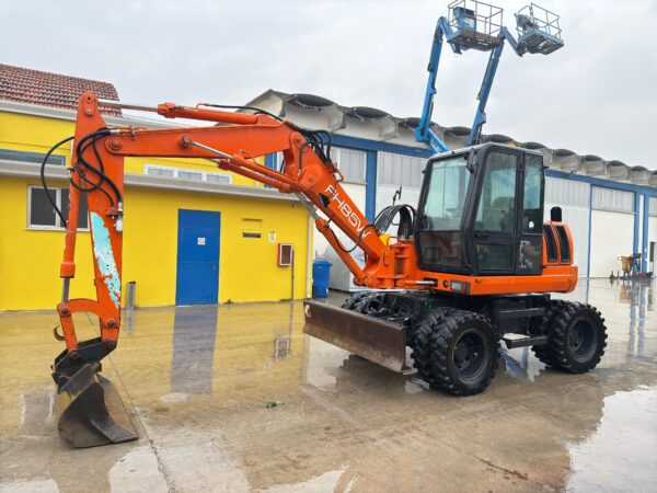 Escavatore Gommato FIAT-HITACHI FH85W - immagine 6